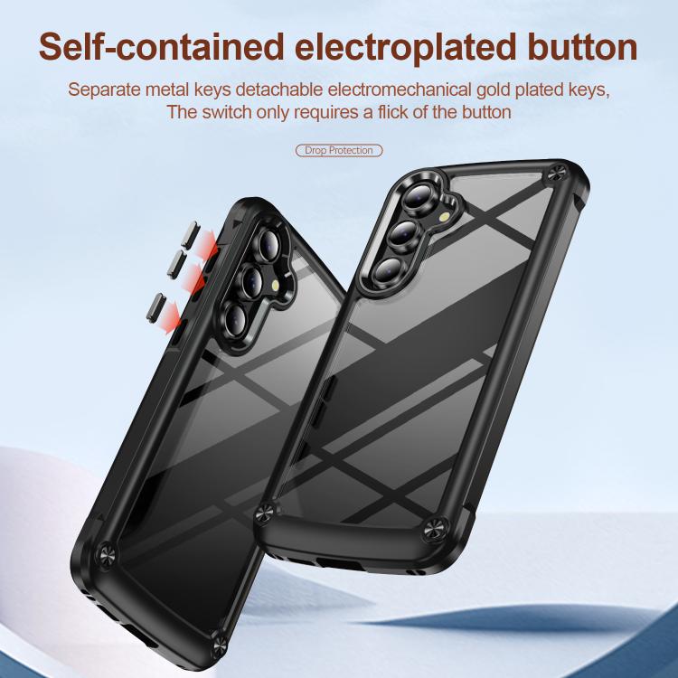 For Samsung Galaxy S25 FE 5G TPU + PC Lens Protection Phone Case