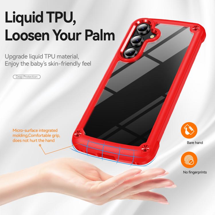 For Samsung Galaxy S25 FE 5G TPU + PC Lens Protection Phone Case