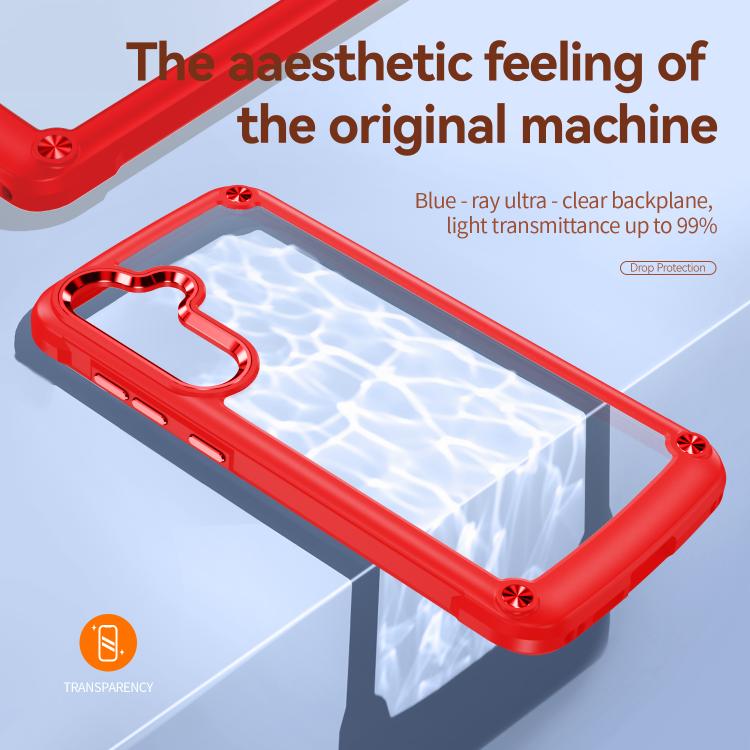 For Samsung Galaxy S25 FE 5G TPU + PC Lens Protection Phone Case