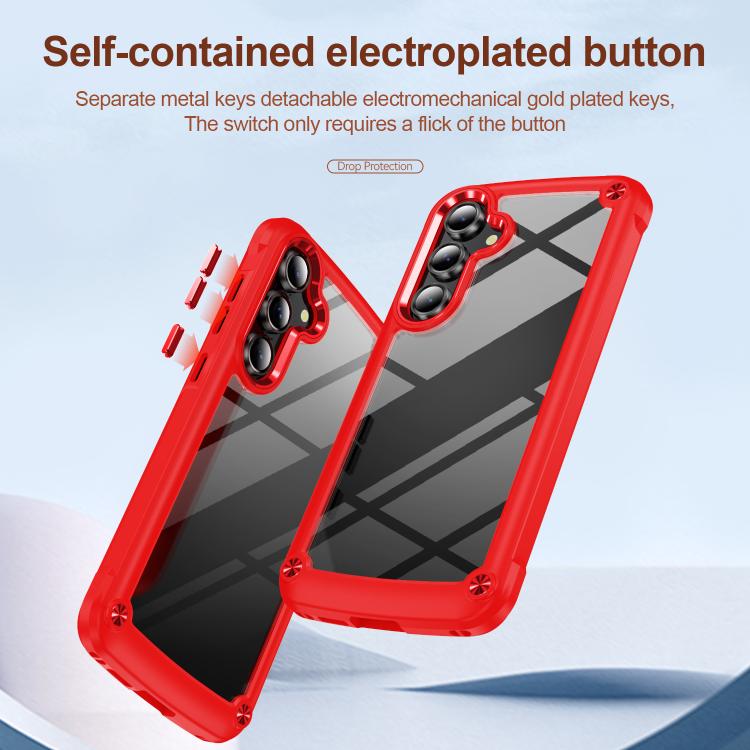 For Samsung Galaxy S25 FE 5G TPU + PC Lens Protection Phone Case