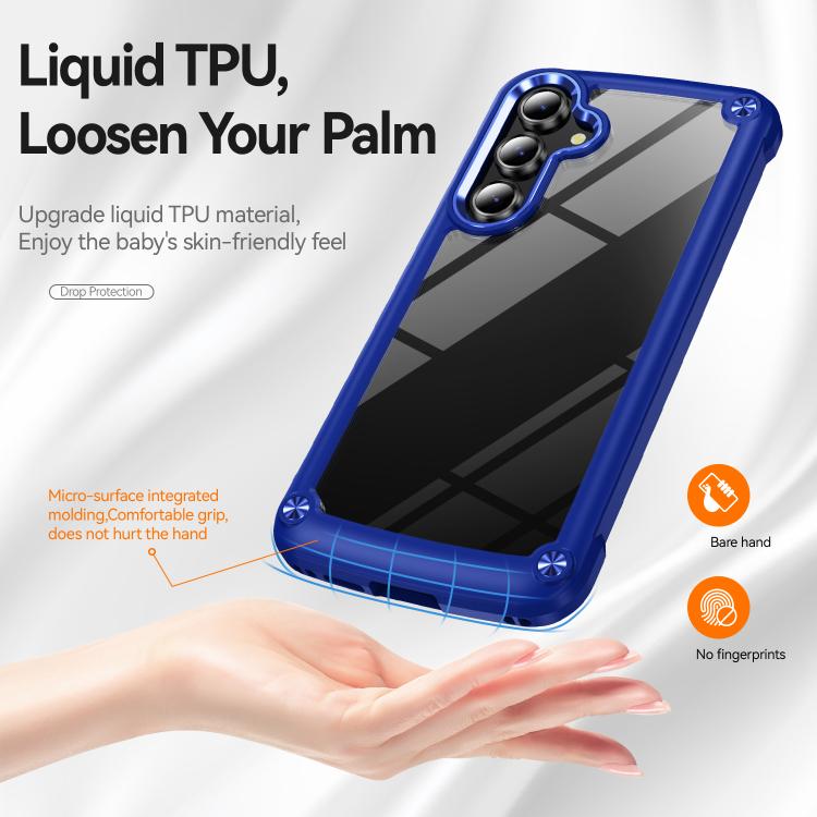 For Samsung Galaxy S25 FE 5G TPU + PC Lens Protection Phone Case