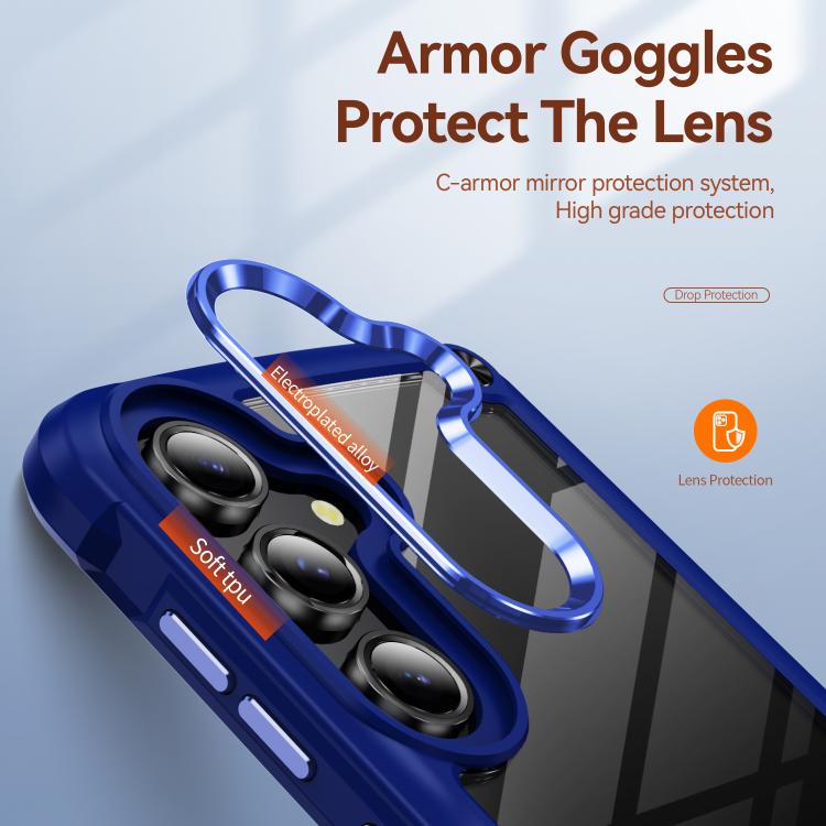 For Samsung Galaxy S25 FE 5G TPU + PC Lens Protection Phone Case