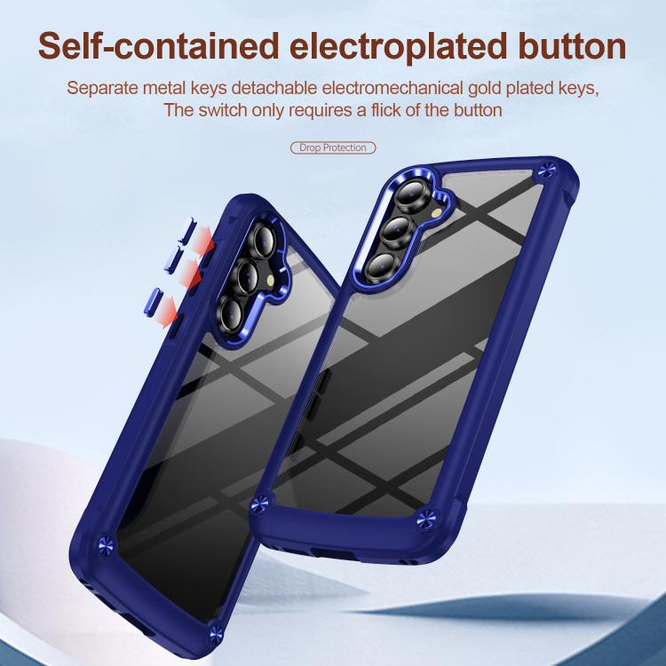 For Samsung Galaxy S25 FE 5G TPU + PC Lens Protection Phone Case