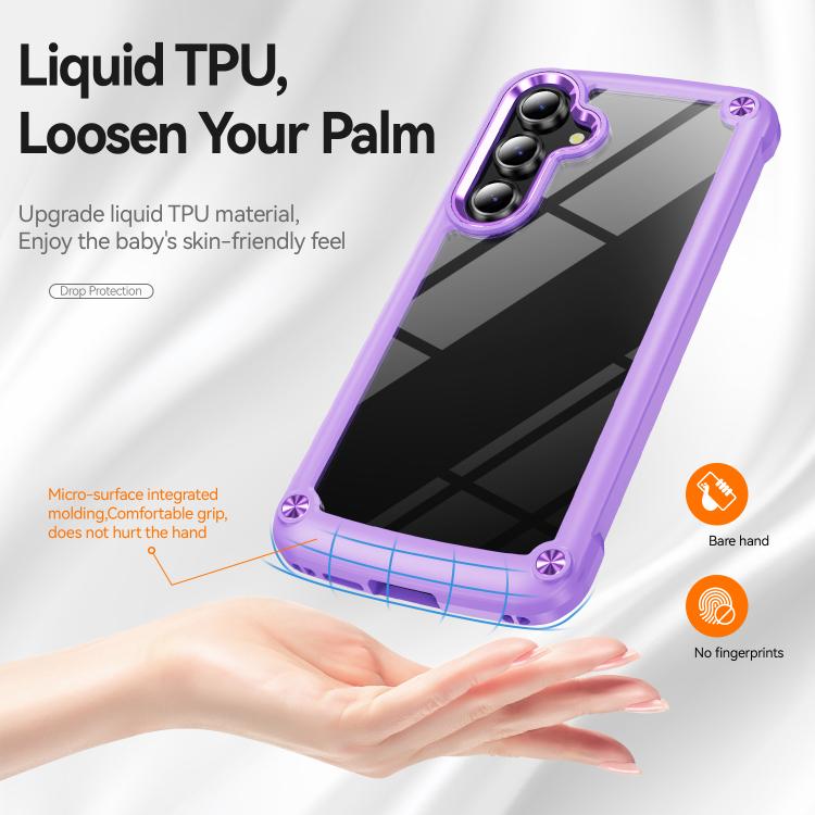 For Samsung Galaxy S25 FE 5G TPU + PC Lens Protection Phone Case