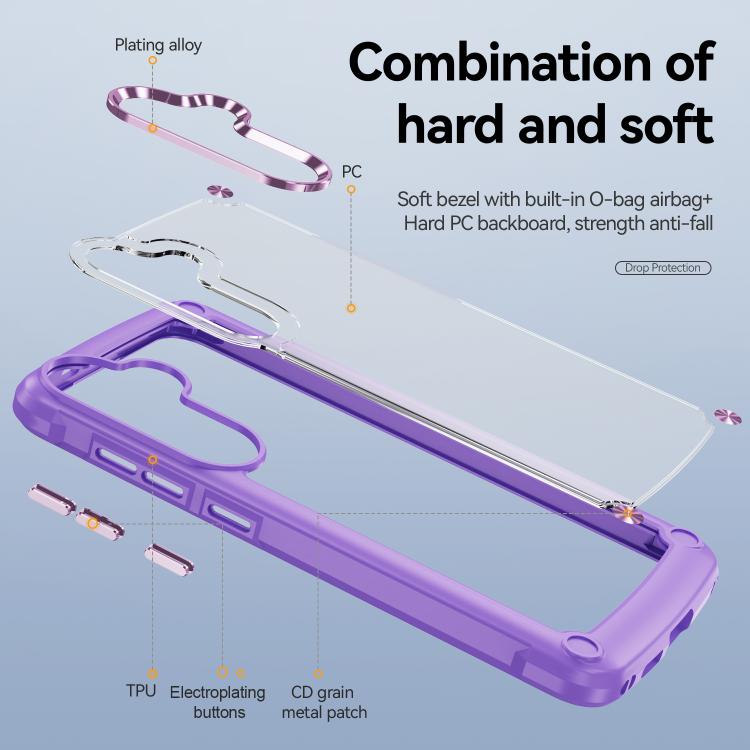 For Samsung Galaxy S26+ 5G TPU + PC Lens Protection Phone Case