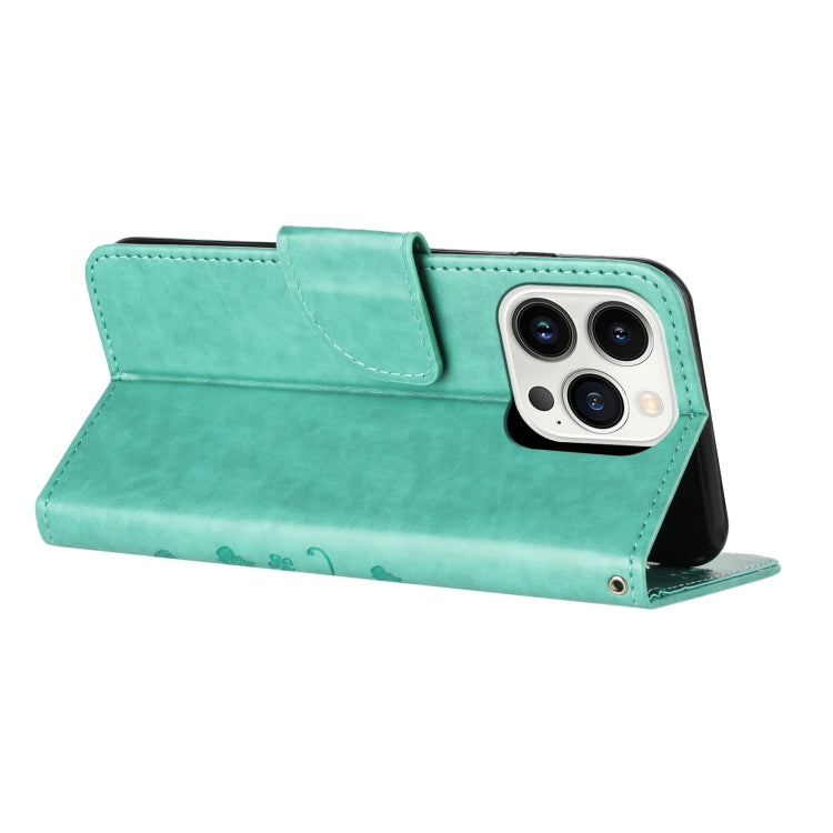 For  Redmi Note 14 5G Butterfly Flower Pattern Flip Leather Phone Case