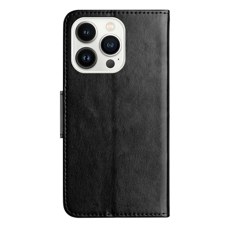 For  Redmi Note 14 5G Butterfly Flower Pattern Flip Leather Phone Case