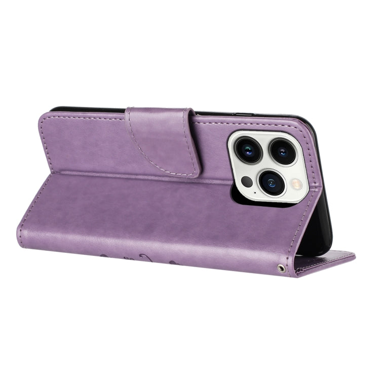 For  Redmi Note 14 5G Butterfly Flower Pattern Flip Leather Phone Case
