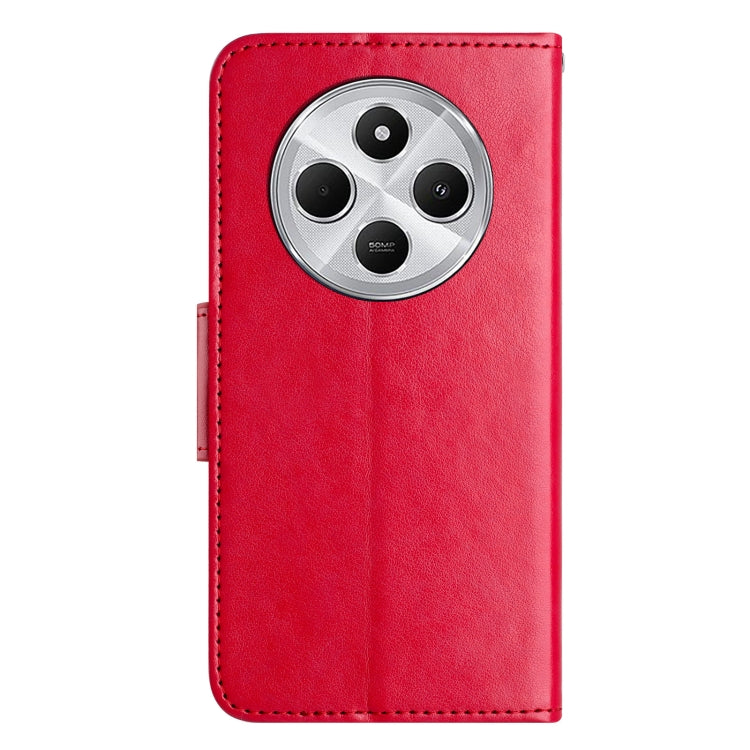For Redmi Note 14 Pro+ 5G Butterfly Flower Pattern Flip Leather Phone Case
