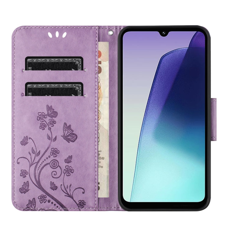 For Redmi Note 14 Pro+ 5G Butterfly Flower Pattern Flip Leather Phone Case