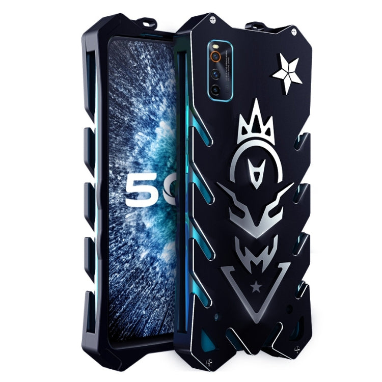 For Vivo iQOO Neo 3 Vulcan Pattern Shockproof Protective Case(Black)