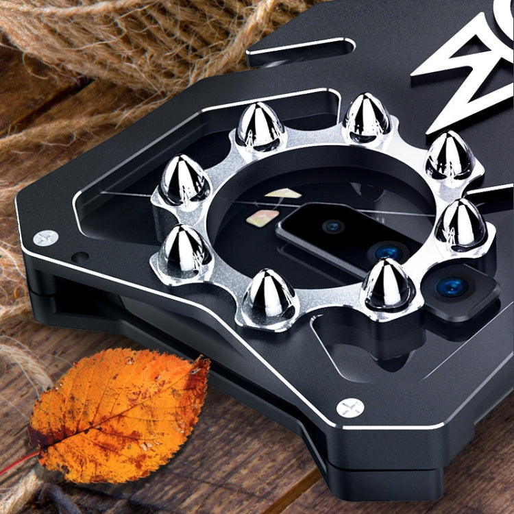 For Asus ROG Phone II New Vulcan Bullet Pattern Shockproof Protective Case(Black)