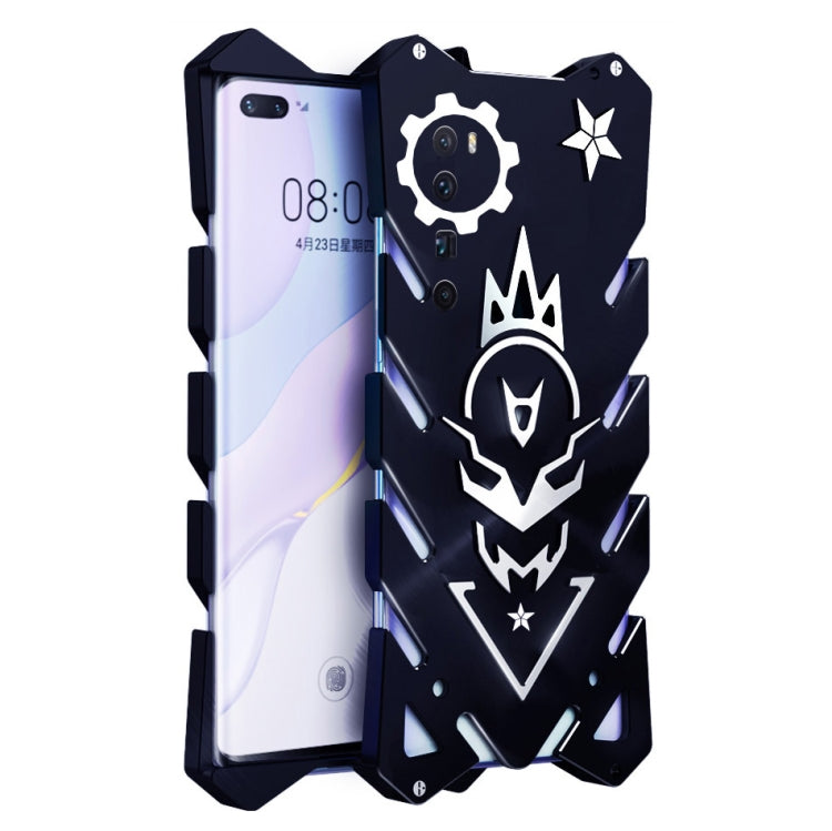 For Huawei Nova 7 Pro 5G Vulcan Pattern Shockproof Protective Case(Black)