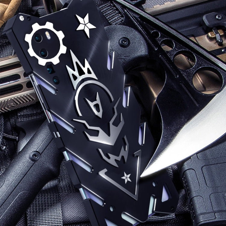 For Huawei Nova 7 SE 5G Vulcan Pattern Shockproof Protective Case(Black)