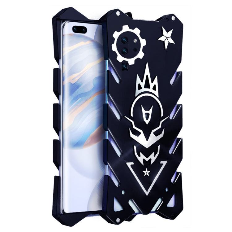 For Huawei Honor 30 Vulcan Pattern Shockproof Protective Case(Black)