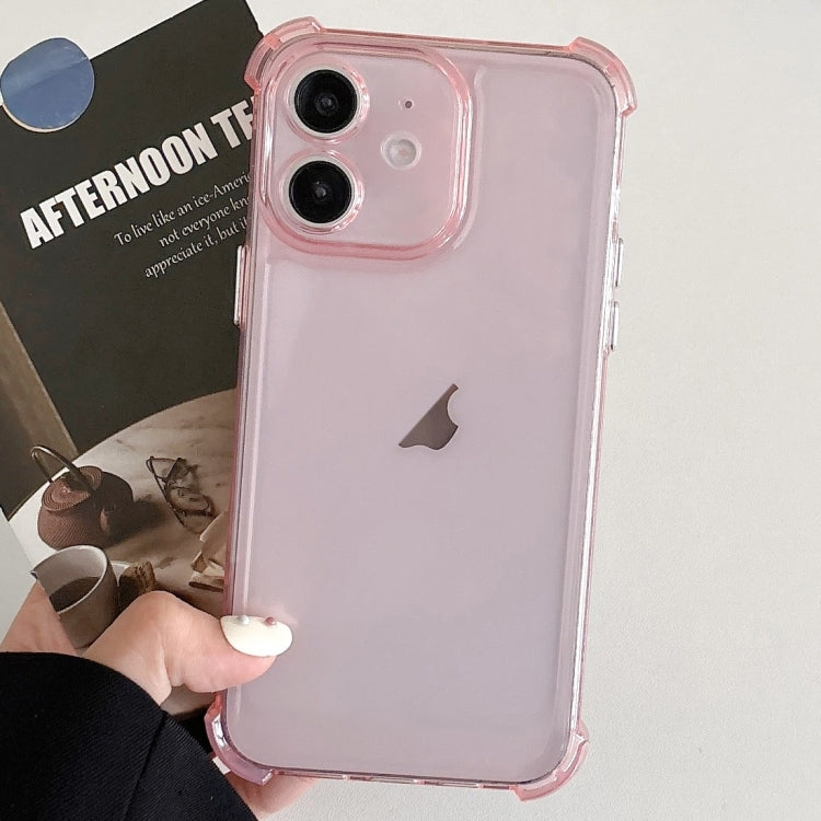 For iPhone 12 Transparent Four-corner Shockproof TPU Phone Case