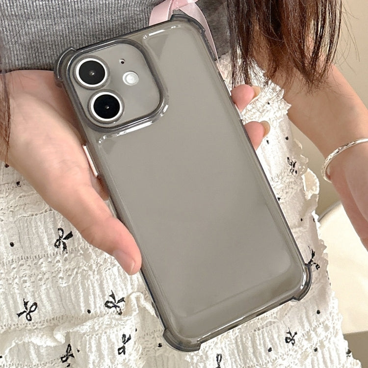 For iPhone 11 Transparent Four-corner Shockproof TPU Phone Case