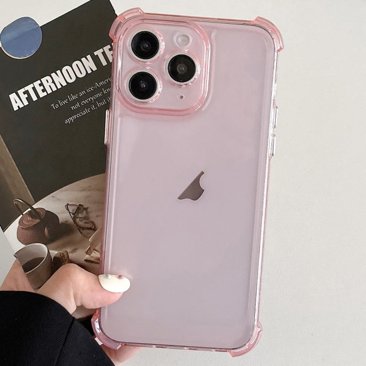 For iPhone 11 Pro Transparent Four-corner Shockproof TPU Phone Case