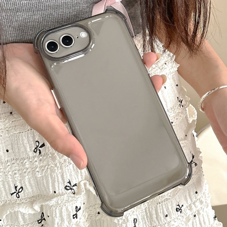For iPhone 8 Plus / 7 Plus Transparent Four-corner Shockproof TPU Phone Case