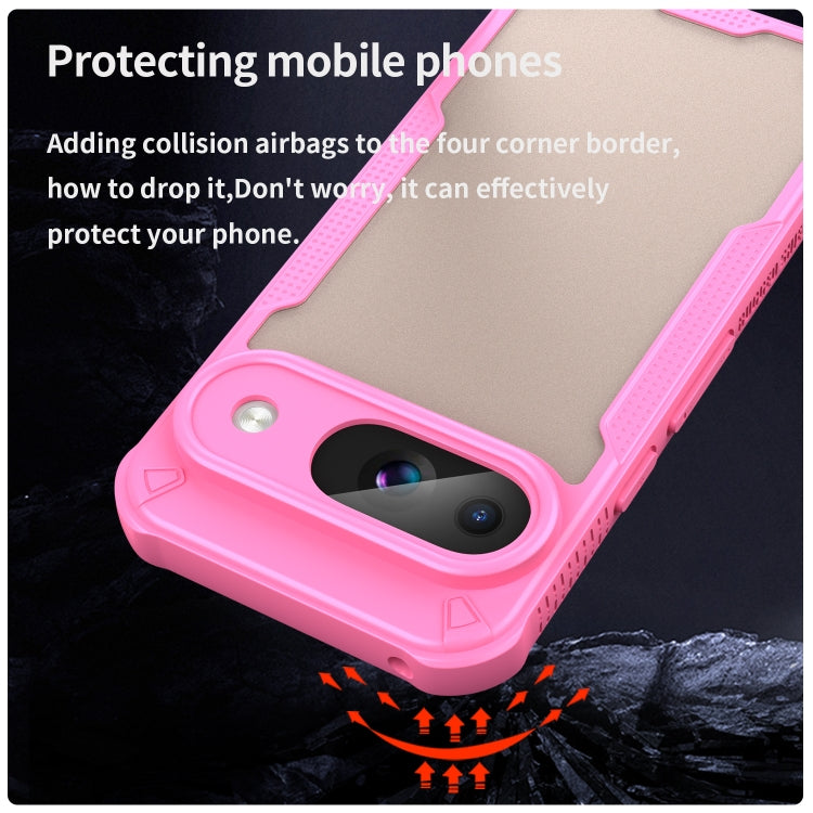 For Google Pixel 9 Armor Glaze PC Hybrid TPU Phone Case
