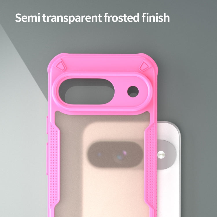 For Google Pixel 9 Armor Glaze PC Hybrid TPU Phone Case