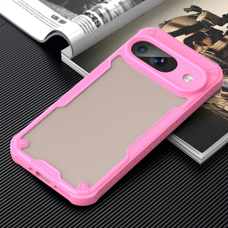For Google Pixel 9 Armor Glaze PC Hybrid TPU Phone Case