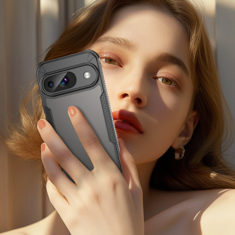 For Google Pixel 9 Armor Glaze PC Hybrid TPU Phone Case