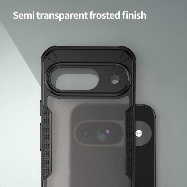 For Google Pixel 9 Armor Glaze PC Hybrid TPU Phone Case