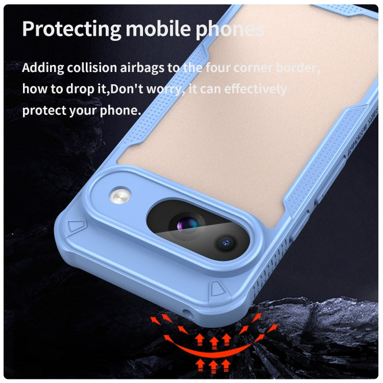 For Google Pixel 9 Armor Glaze PC Hybrid TPU Phone Case