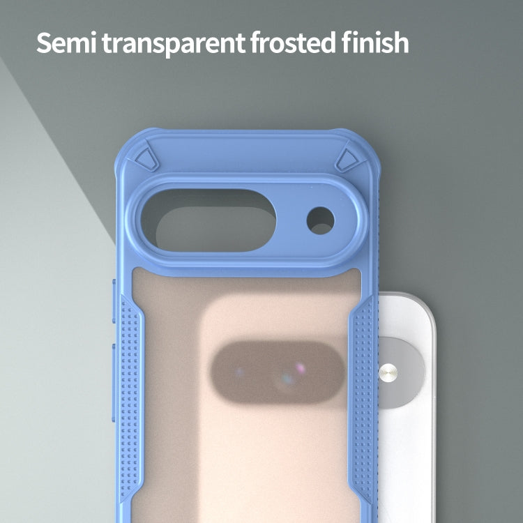 For Google Pixel 9 Armor Glaze PC Hybrid TPU Phone Case