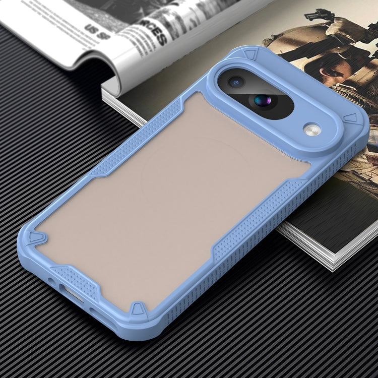 For Google Pixel 9 Armor Glaze PC Hybrid TPU Phone Case