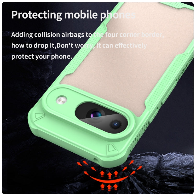 For Google Pixel 9 Armor Glaze PC Hybrid TPU Phone Case