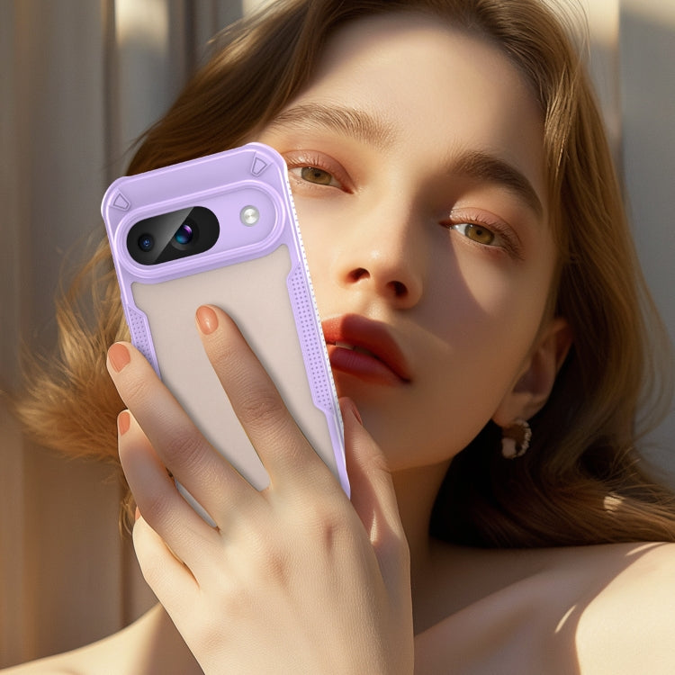 For Google Pixel 9 Armor Glaze PC Hybrid TPU Phone Case