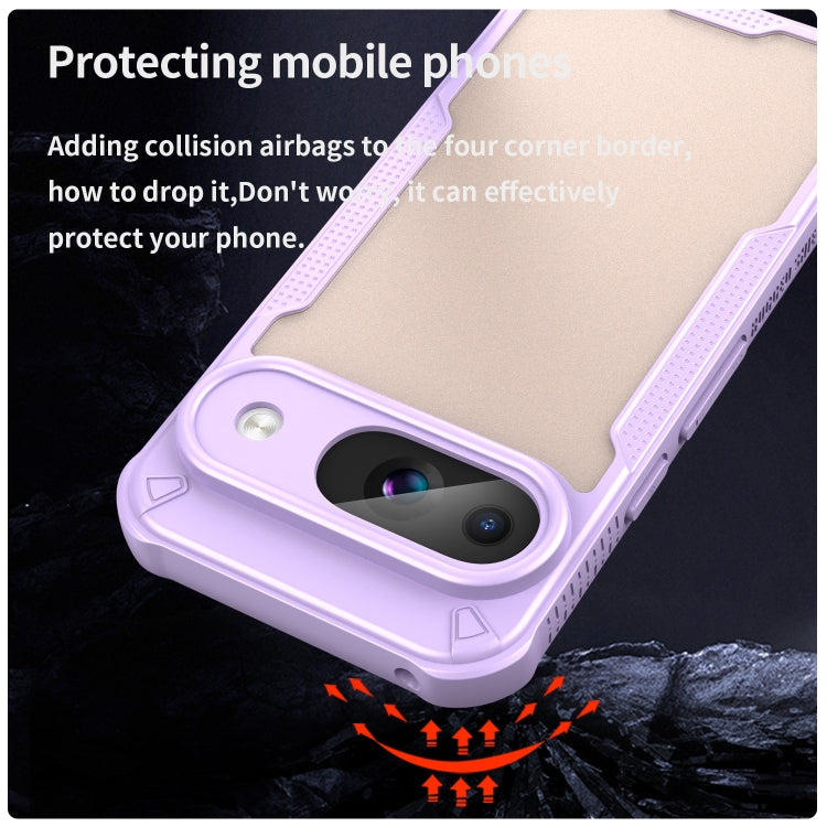 For Google Pixel 9 Armor Glaze PC Hybrid TPU Phone Case