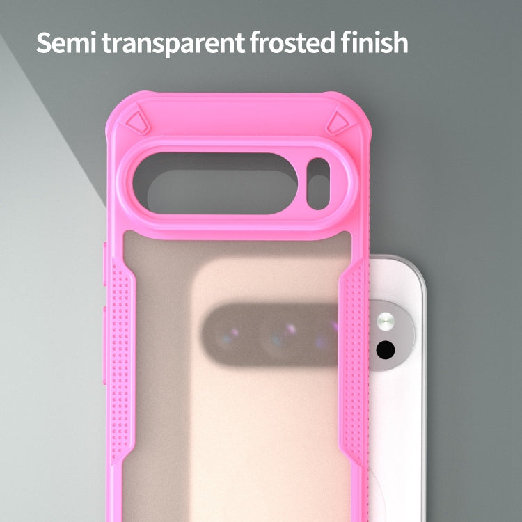 For Google Pixel 9 Pro Armor Glaze PC Hybrid TPU Phone Case