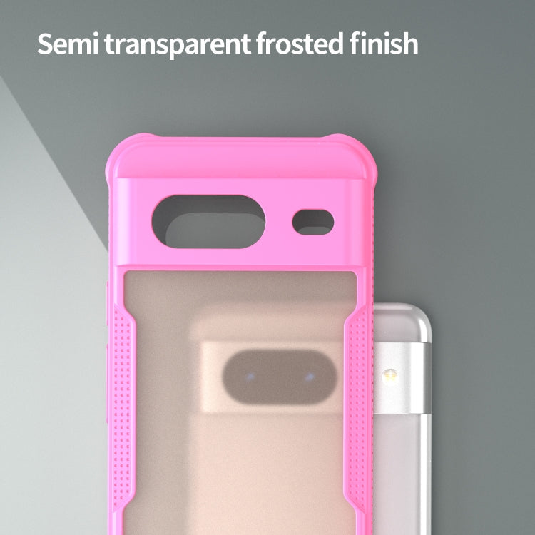 For Google Pixel 8 Armor Glaze PC Hybrid TPU Phone Case