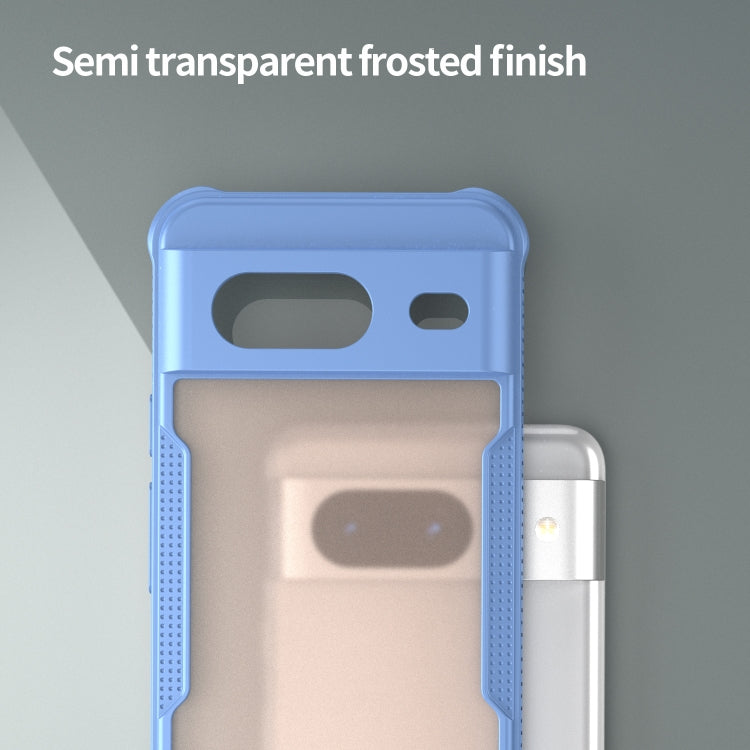 For Google Pixel 8 Armor Glaze PC Hybrid TPU Phone Case