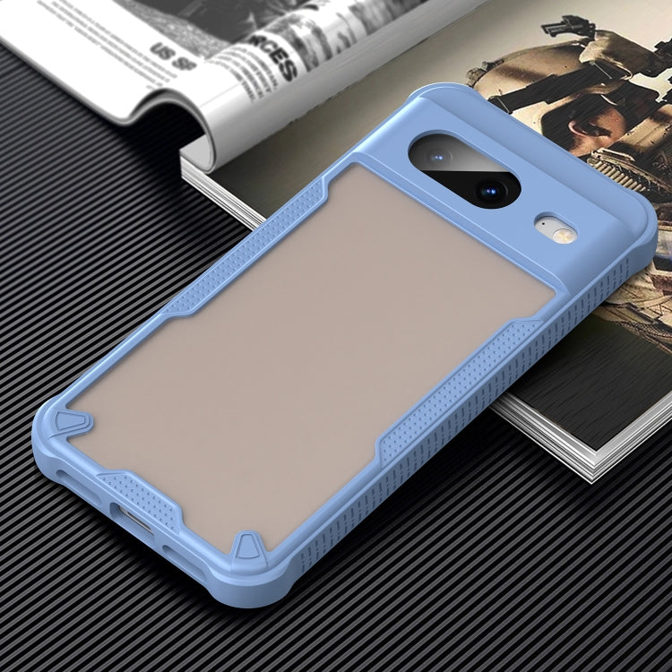 For Google Pixel 8 Armor Glaze PC Hybrid TPU Phone Case