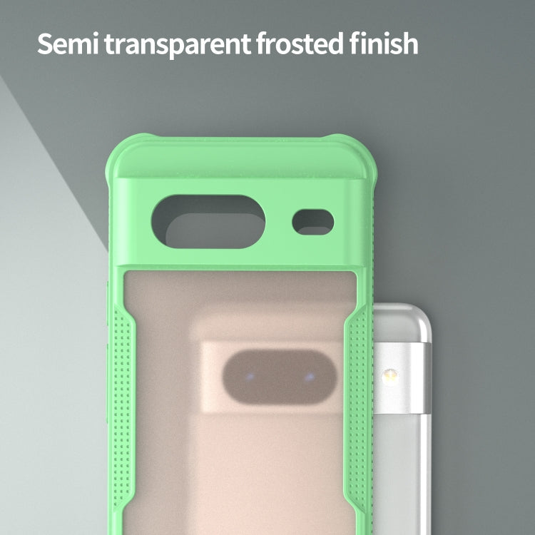 For Google Pixel 8 Armor Glaze PC Hybrid TPU Phone Case
