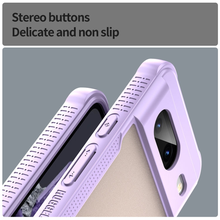 For Google Pixel 8 Armor Glaze PC Hybrid TPU Phone Case