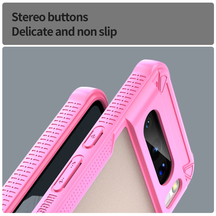For Google Pixel 8 Pro Armor Glaze PC Hybrid TPU Phone Case
