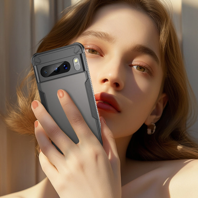 For Google Pixel 8 Pro Armor Glaze PC Hybrid TPU Phone Case