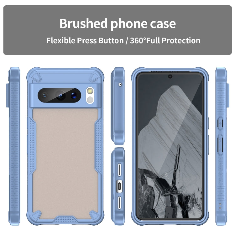 For Google Pixel 8 Pro Armor Glaze PC Hybrid TPU Phone Case