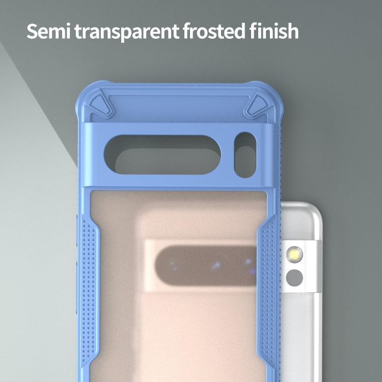 For Google Pixel 8 Pro Armor Glaze PC Hybrid TPU Phone Case