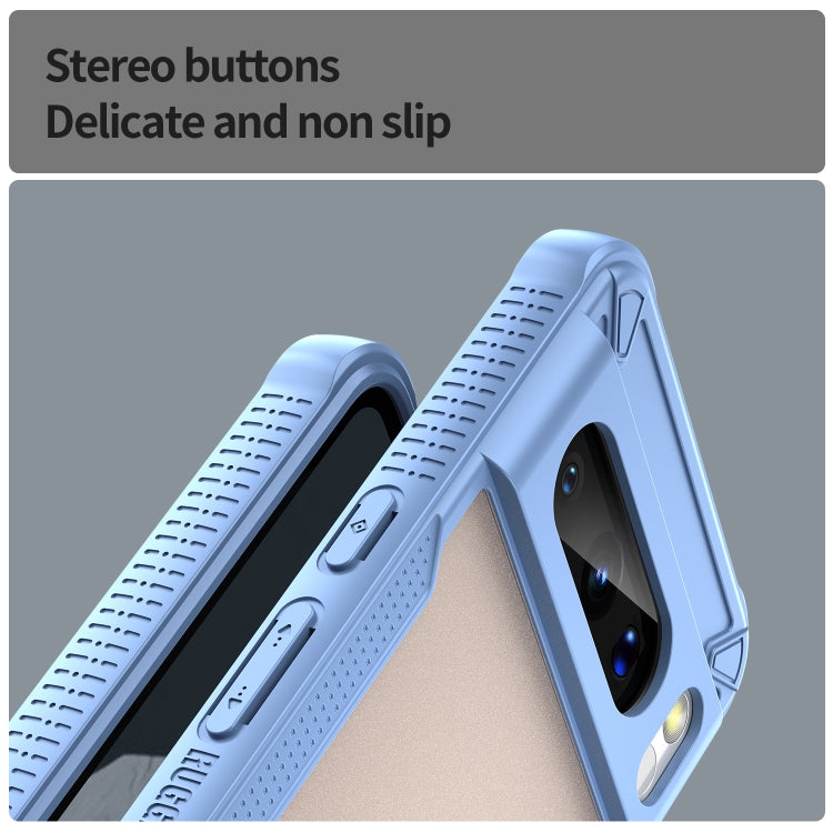 For Google Pixel 8 Pro Armor Glaze PC Hybrid TPU Phone Case