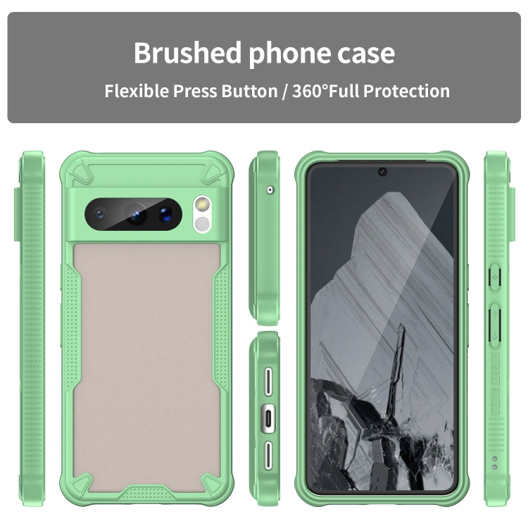 For Google Pixel 8 Pro Armor Glaze PC Hybrid TPU Phone Case