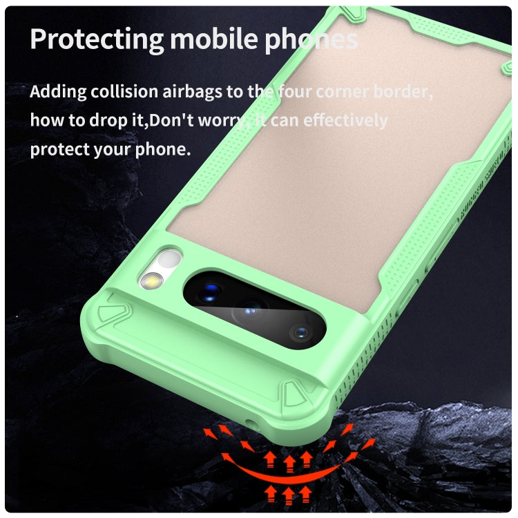For Google Pixel 8 Pro Armor Glaze PC Hybrid TPU Phone Case