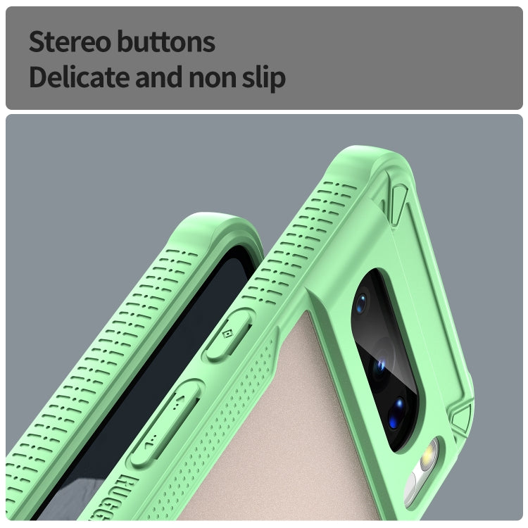 For Google Pixel 8 Pro Armor Glaze PC Hybrid TPU Phone Case