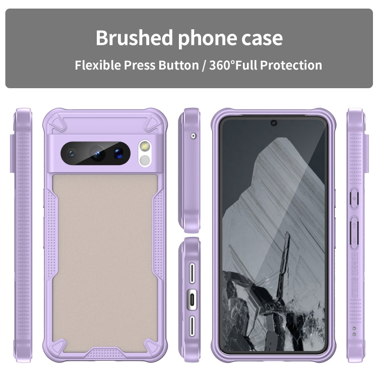 For Google Pixel 8 Pro Armor Glaze PC Hybrid TPU Phone Case