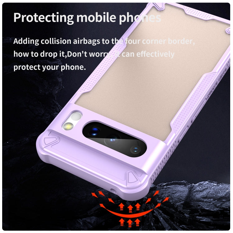 For Google Pixel 8 Pro Armor Glaze PC Hybrid TPU Phone Case